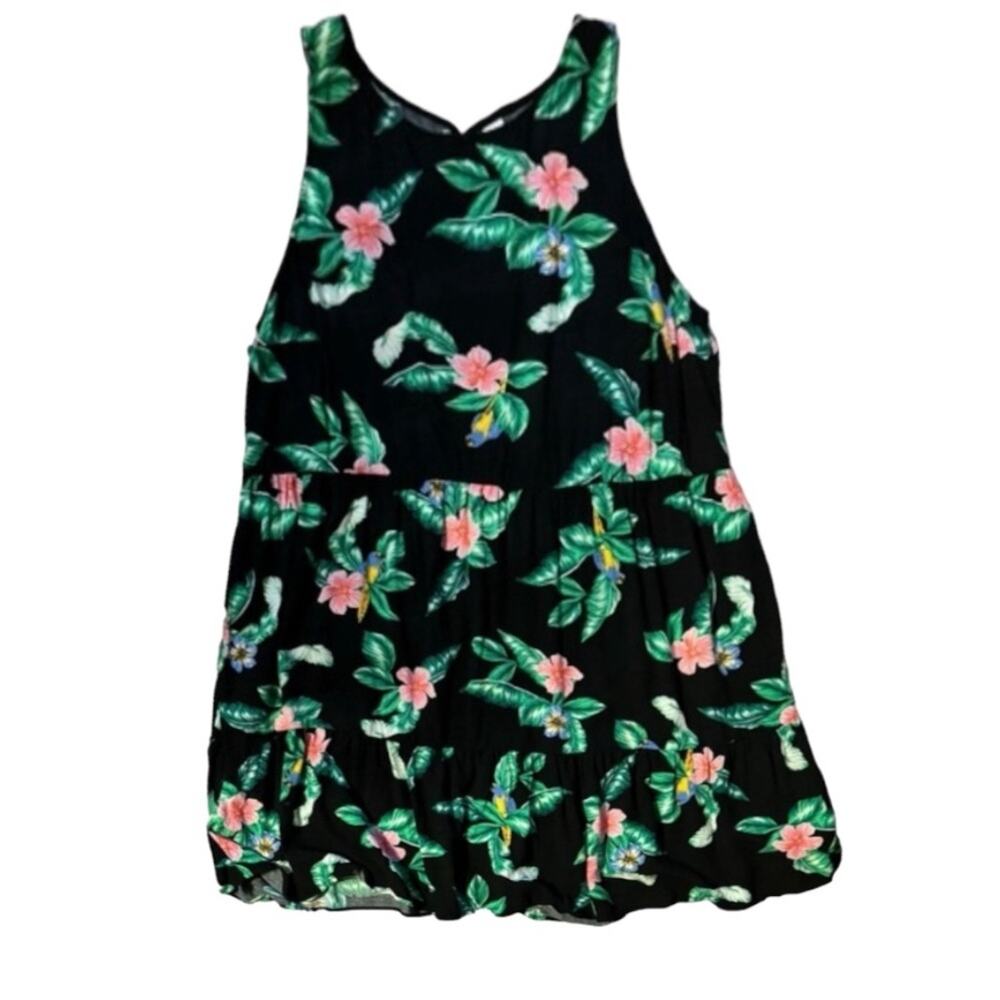 Old Navy Women’s Floral Print Summer Dress Sz L